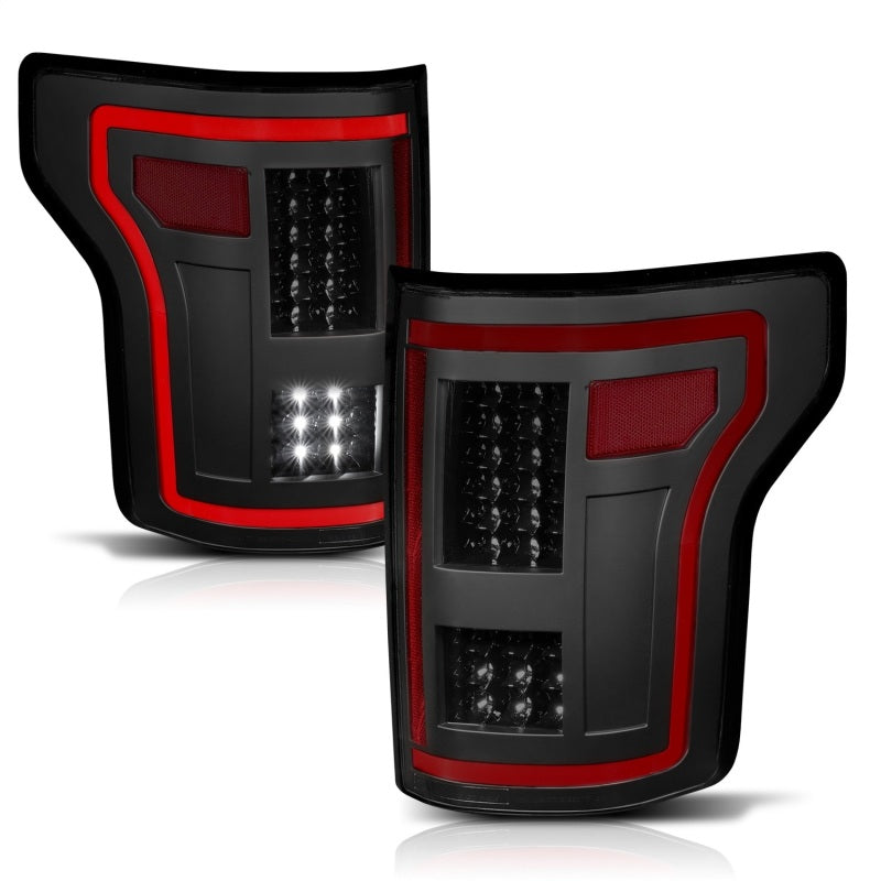 ANZO 15-17 Ford F-150 LED Taillights - Smoke-SR1 Performance