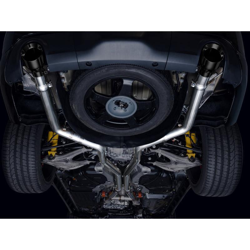 AWE Tuning 18-23 Dodge Durango SRT & Hellcat Track Edition Exhaust - Diamond Black Tips-SR1 Performance