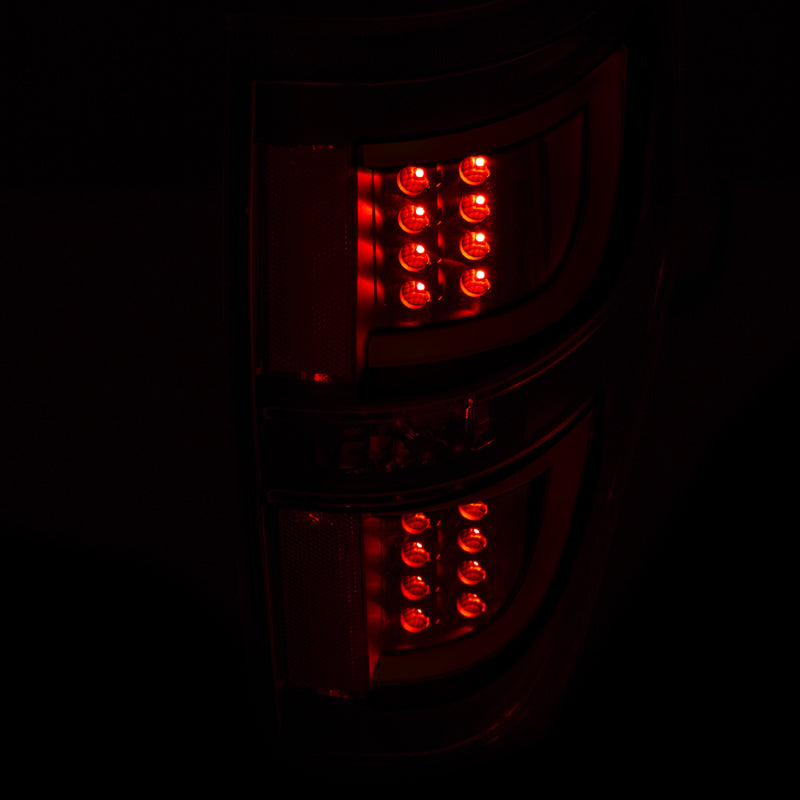 ANZO 2009-2013 Ford F-150 LED Taillights Black-SR1 Performance
