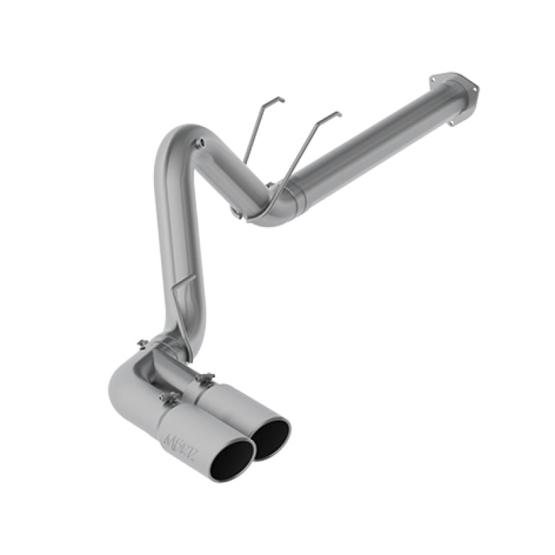 MBRP 17-19 Ford F-250/350/450 6.7L 4in Filter Back Single Side Dual Exit T409 Exhaust System-SR1 Performance