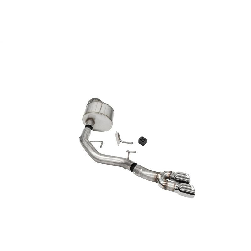 Corsa 2021-2024 Ford F-150 Regular Cab/6.5in Bed 5.0L V8 Xtreme Cat-Back Front of Tire Exit-Polished-SR1 Performance