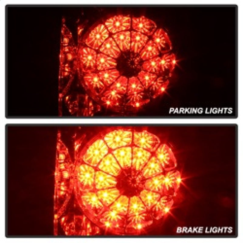 Spyder Toyota Tundra 07-13 LED Tail lights Chrome ALT-YD-TTU07-LED-C-SR1 Performance