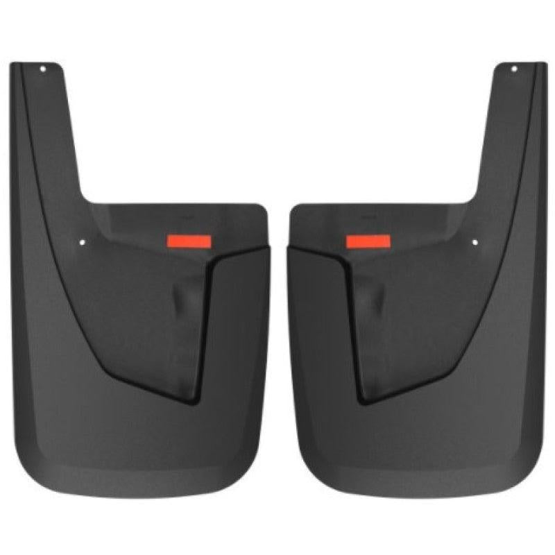 Husky Liners 19-22 RAM 2500/3500 w/o OEM Fender Flares Custom Rear Mud Guards - Black-SR1 Performance