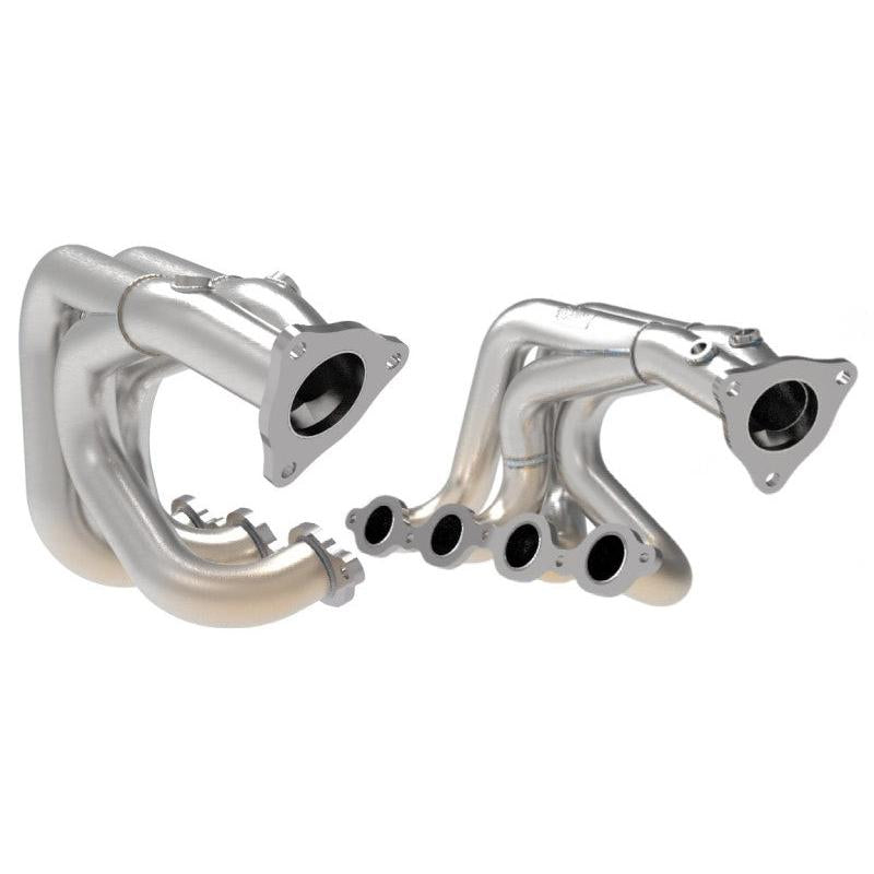 aFe Twisted 304SS Header 2020 Chevy Corvette (C8) 6.2L V8 - Brushed-SR1 Performance
