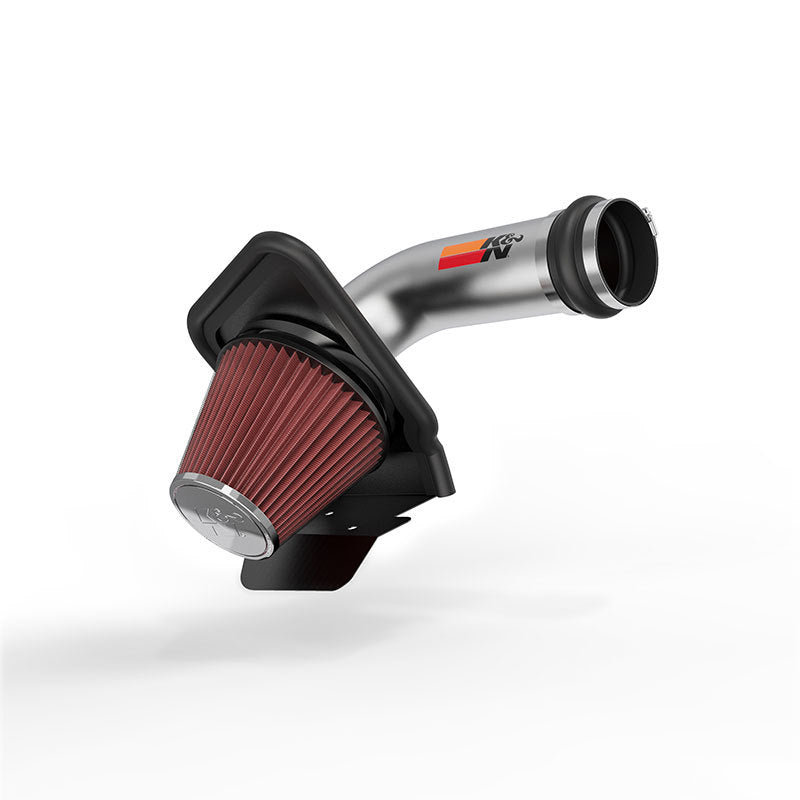 K&N 11 Ford Taurus SHO 3.5L V6 Silver Typhoon Cold Air Intake-SR1 Performance