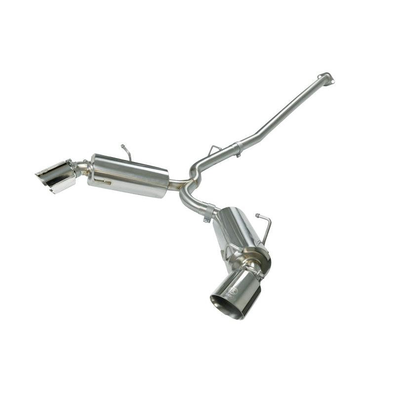 aFe Takeda 17-20 BRZ/FRS/86 2.5in 304 Stainless Steel Cat-Back Exhaust-SR1 Performance