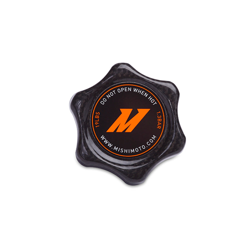 Mishimoto High-Pressure 1.3 Bar Radiator Cap for Import Vehicles * Part Number MMRC-13-SM