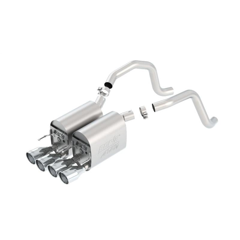 Borla 05-08 Chevrolet Corvette Coupe/Conv 6.0L/6.2L 8cyl Aggressive ATAK Exhaust (rear section only)-SR1 Performance