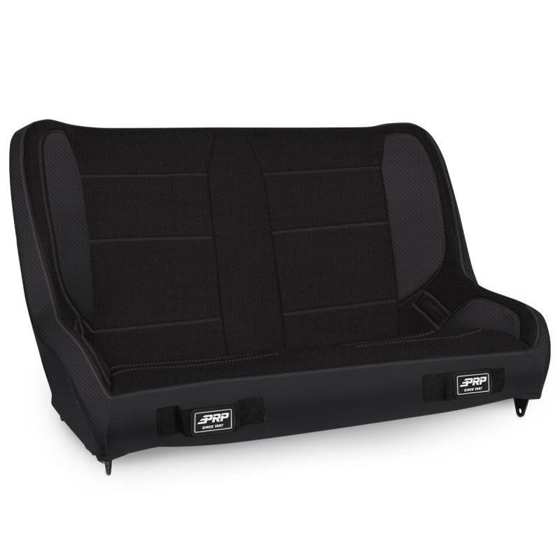 PRP Jeep CJ-7/Wrangler YJ Elite Series Rear Bench- Black-SR1 Performance