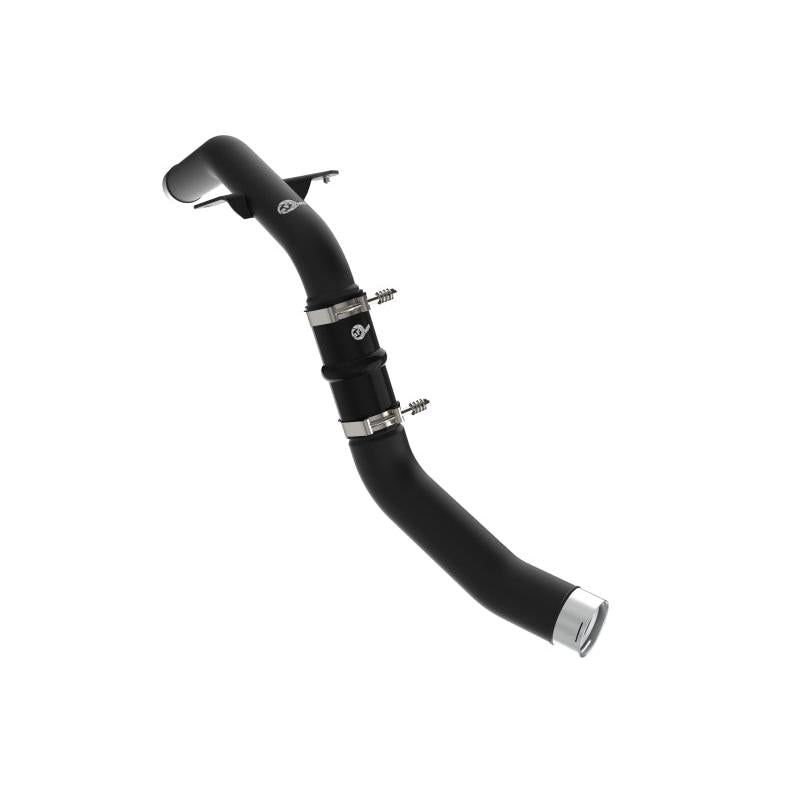 aFe RAM 1500 20-22 V6-3.0L (td) BladeRunner 2-1/2in & 3in Aluminum Hot Charge Pipe Black-SR1 Performance