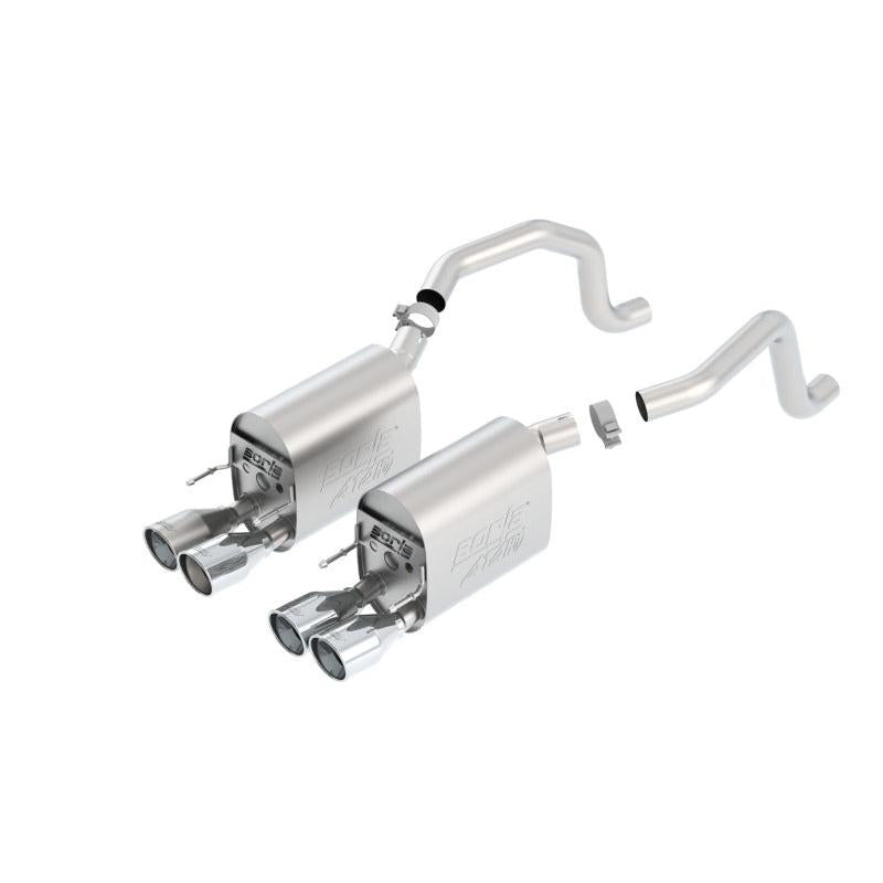 Borla 09-12 Chevy Corvette C6 Coupe/Convertible 6.2L 8cyl Aggressive ATAK Exhaust-SR1 Performance