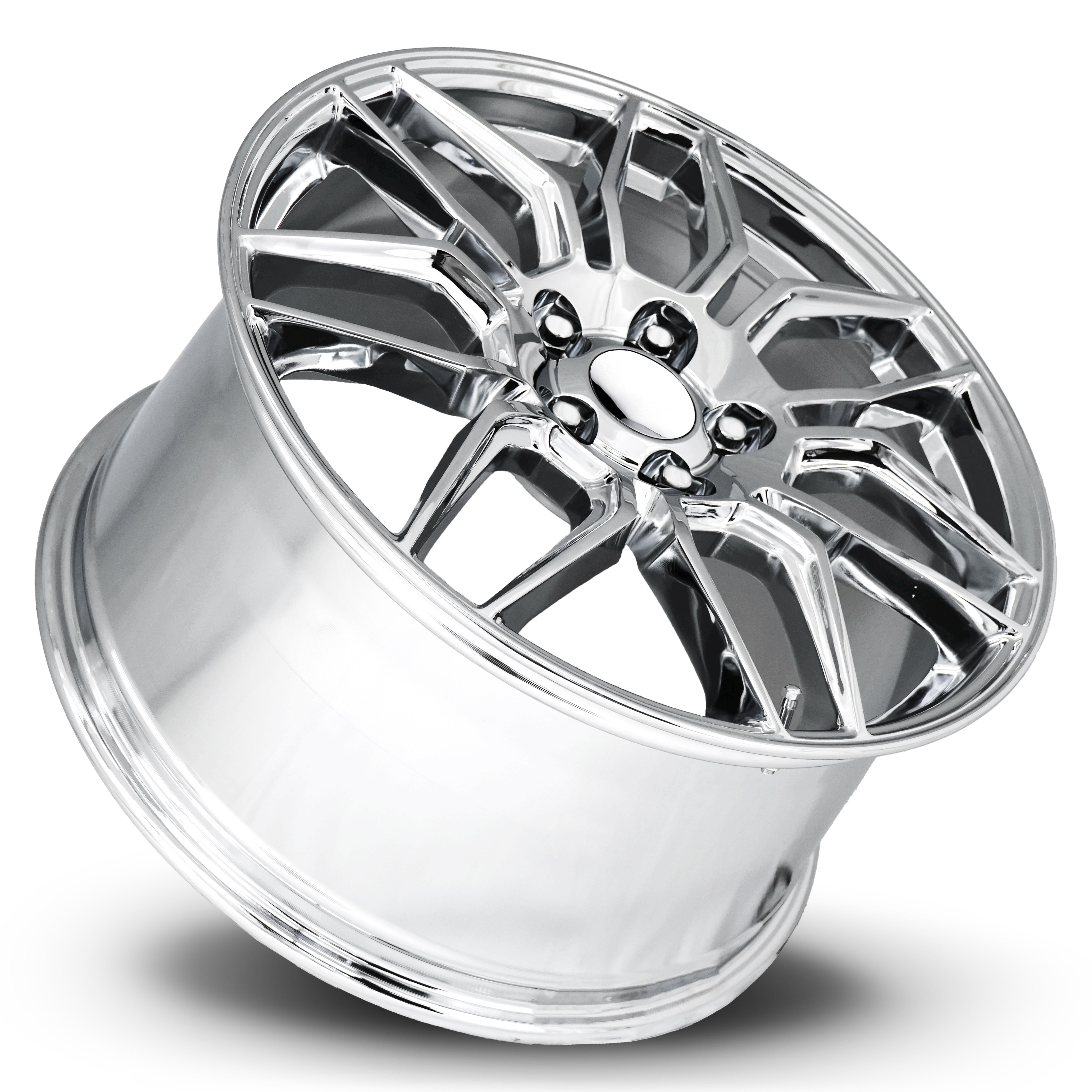 FR 401 – C8 ZO6 CORVETTE REPLICA WHEELS-Chrome 19x10 5x4.75 + 56 HB 70.3