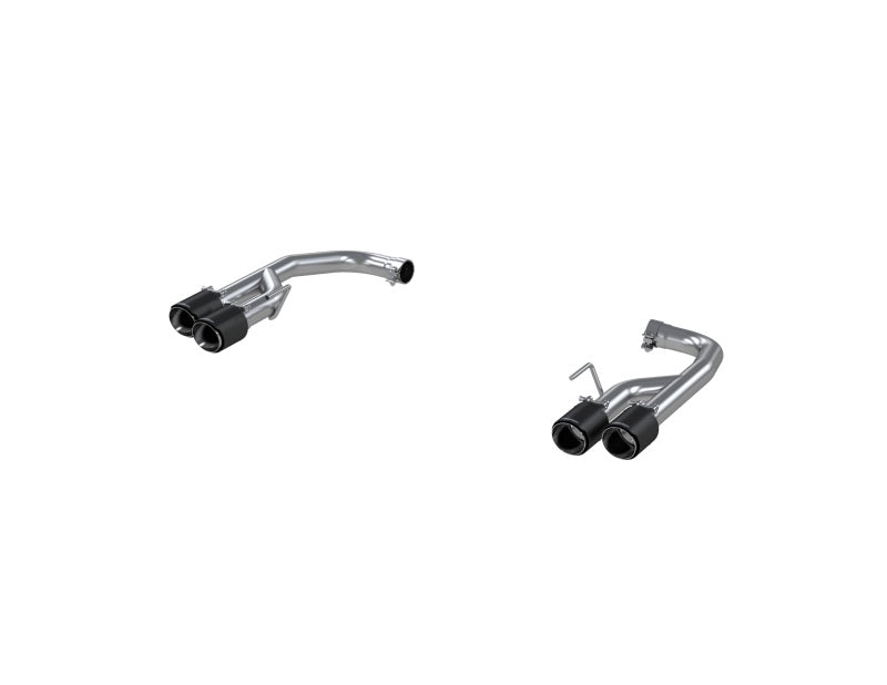 MBRP 18-21 Ford Mustang GT 5.0L T304 SS 2.5i Axle-Back, Dual Rear Exit with Quad CF Tips-SR1 Performance