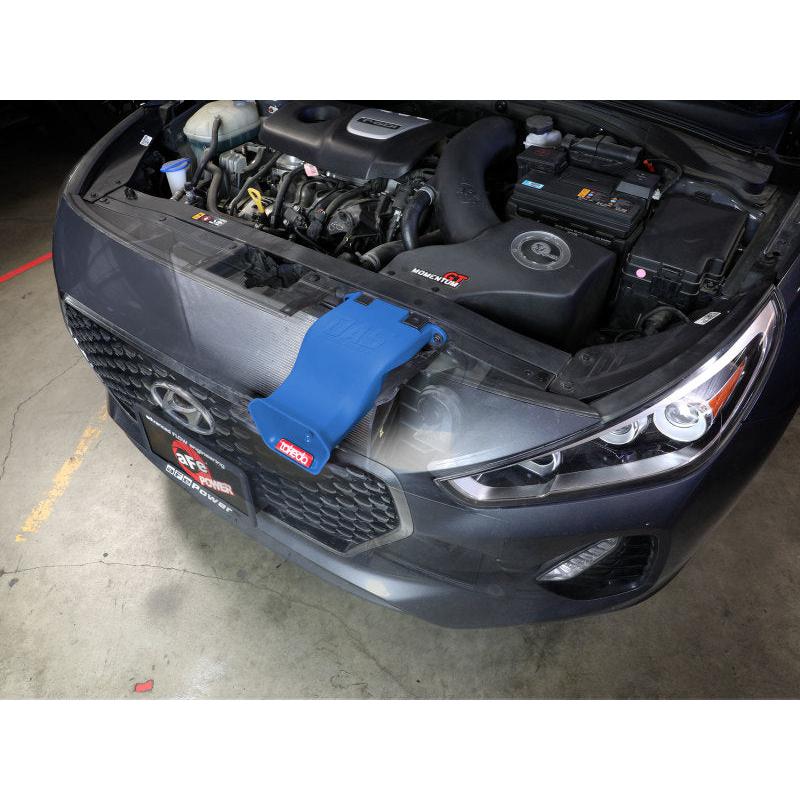aFe 18-20 Hyundai Elantra GT L4-1.6L (t) Takeda Momentum Dynamic Air Scoop - Blue-SR1 Performance