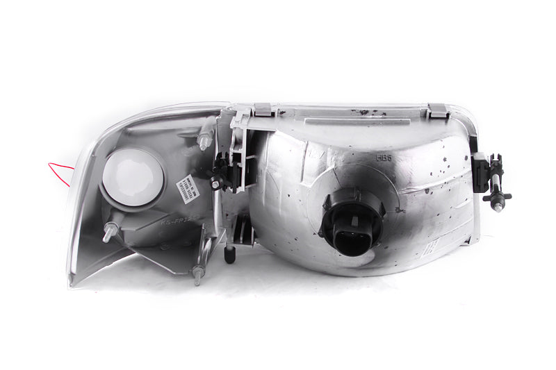 ANZO 1993-1997 Ford Ranger Crystal Headlights Chrome w/ Corner Lights 2pc-SR1 Performance