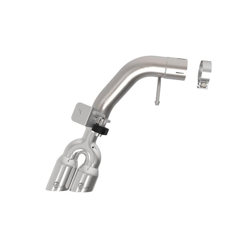 aFe Rebel Series 3in 304 SS Axle-Back Exhaust Side Exit w/ Polished Tips 19 Ford Ranger L4-2.3L (t)-SR1 Performance
