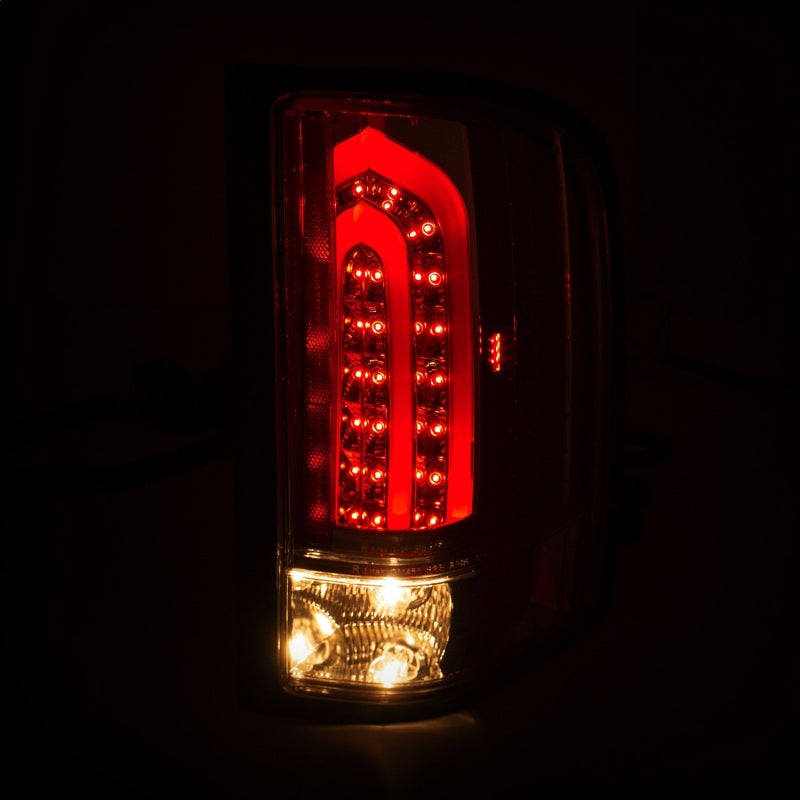 ANZO 2007-2013 Chevrolet Silverado 1500 LED Taillights Chrome-SR1 Performance