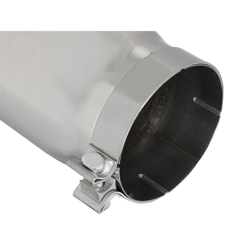 aFe MACHForce-Xp 5in Inlet x 6in Outlet x 15in length Polished Exhaust Tip-SR1 Performance