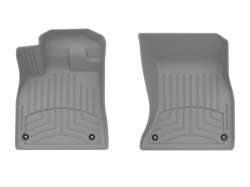WeatherTech Front FloorLiner HP for 2018-2019 Audi Q5 and SQ5 – Custom Fit, Gray