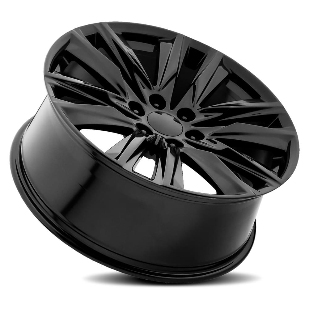 FR 90 – ESCALADE SPORT REPLICA WHEELS-Gloss Black 22x9 6x5.5 + 28 HB 78.1