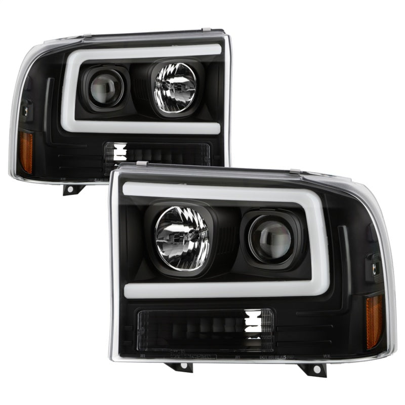 Spyder Ford F-250 99-04/Excursion 00-04 1 Piece LED Headlights - Black PRO-YD-FF25099V2PL-BK-SR1 Performance