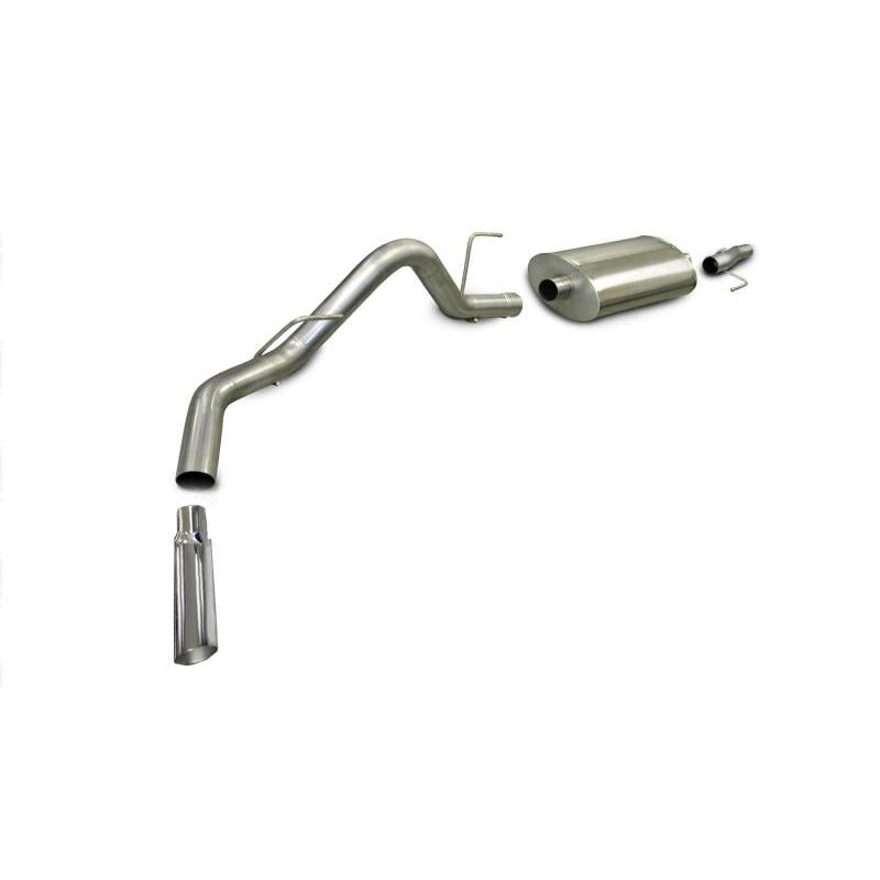 Corsa 2009-2010 Ford F-150 4.6L V8 Polished Sport Cat-Back Exhaust-SR1 Performance