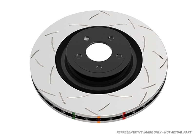 DBA 42445S 4000 Series Rear Slotted Rotor for Dodge Charger & Challenger with Brembo Caliper