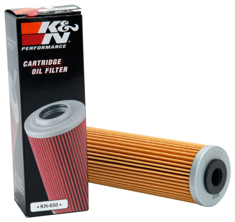 K&N 1.625in OD x 5.05in H Oil Filter-SR1 Performance