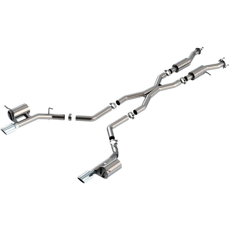 Borla 2021+ Dodge Durango SRT Hellcat 6.2L V8 AWD S-Type Cat-Back Exhaust System - T-304SS-SR1 Performance