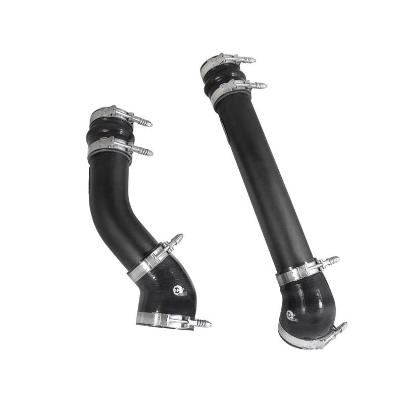 aFe Bladerunner 3 inch Black Intercooler Hot and Cold Side Tubes Dodge Diesel Trucks 94-02 L6-5.9-SR1 Performance