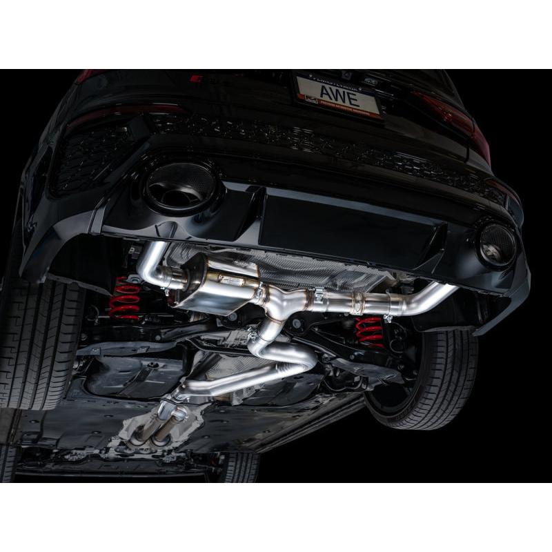 AWE Tuning Audi 22-23 8Y RS3 Cat-Back SwitchPath Exhaust (No Tips)-SR1 Performance