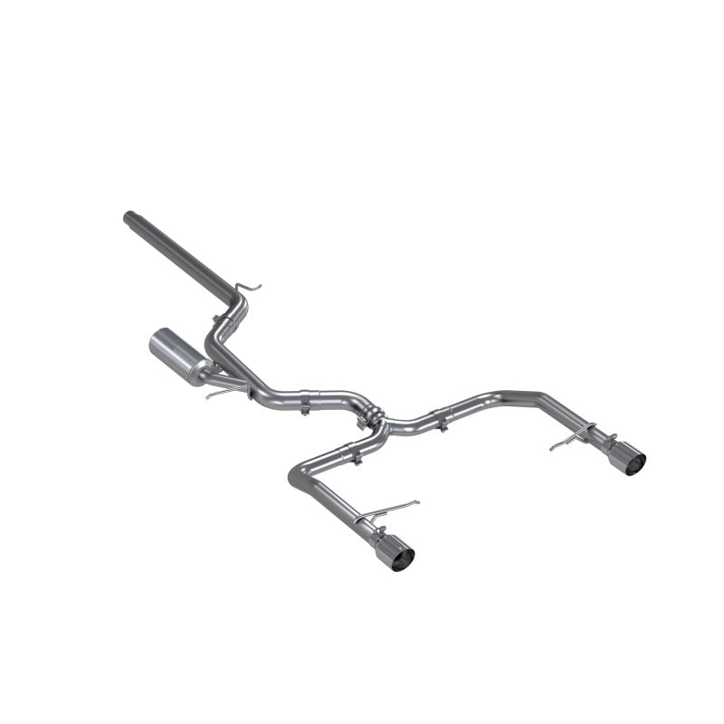 MBRP 19-21 VW Jetta GLI T304 SS 3in Cat-Back Dual Rear Exit Exhaust-SR1 Performance