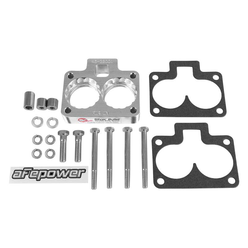 aFe Silver Bullet Throttle Body Spacers TBS Dodge Trucks 94-01 V8-5.2/5.9L-SR1 Performance