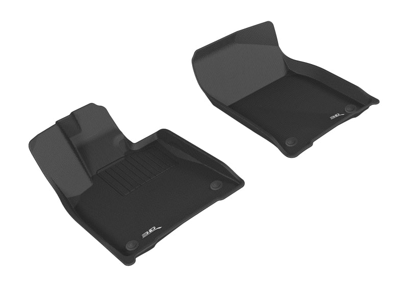 3D MAXpider 2016-2020 Lexus RX/RX Hybrid Kagu 1st Row Floormat - Black-SR1 Performance
