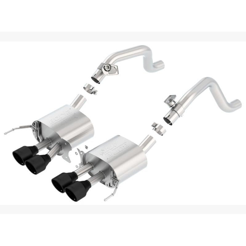 Borla 14-17 C7 Corvette Stingray Axle-Back ATAK Exhaust 2.75in to Muffler Dual 2.0in Out 4.25in Tip-SR1 Performance
