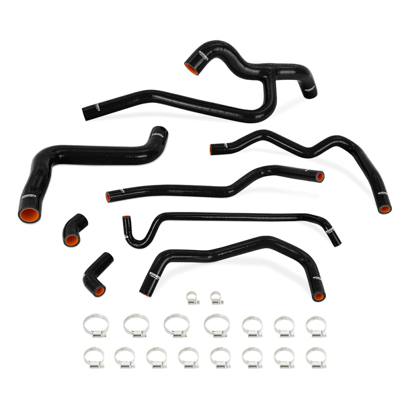 Mishimoto 05-10 Mustang V6 Silicone Radiator & Heater Hose Kit - Black-SR1 Performance