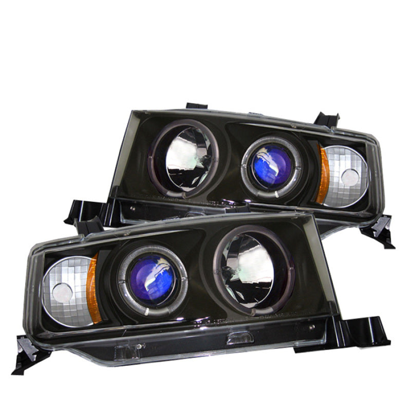 Spyder Scion XB 03-07 Projector Headlights LED Halo Black High H1 Low 9006 PRO-YD-TSXB03-HL-BK-SR1 Performance