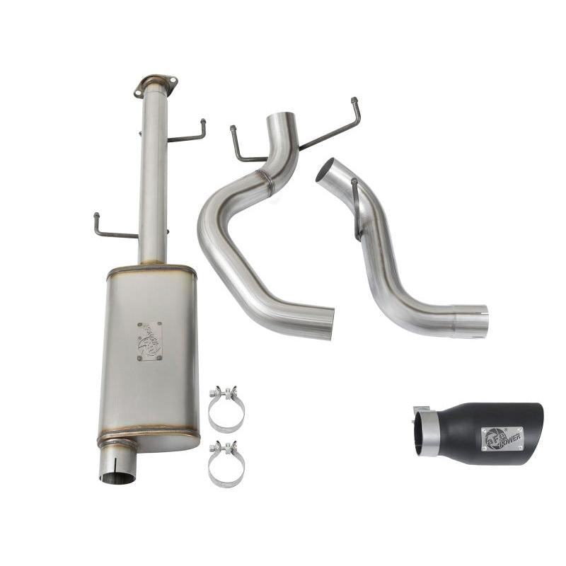 aFe MACH Force Xp 3in SS Cat-Back Single Side Exit Exhaust w/Black Tips 07-14 Toyota FJ Cruiser-SR1 Performance
