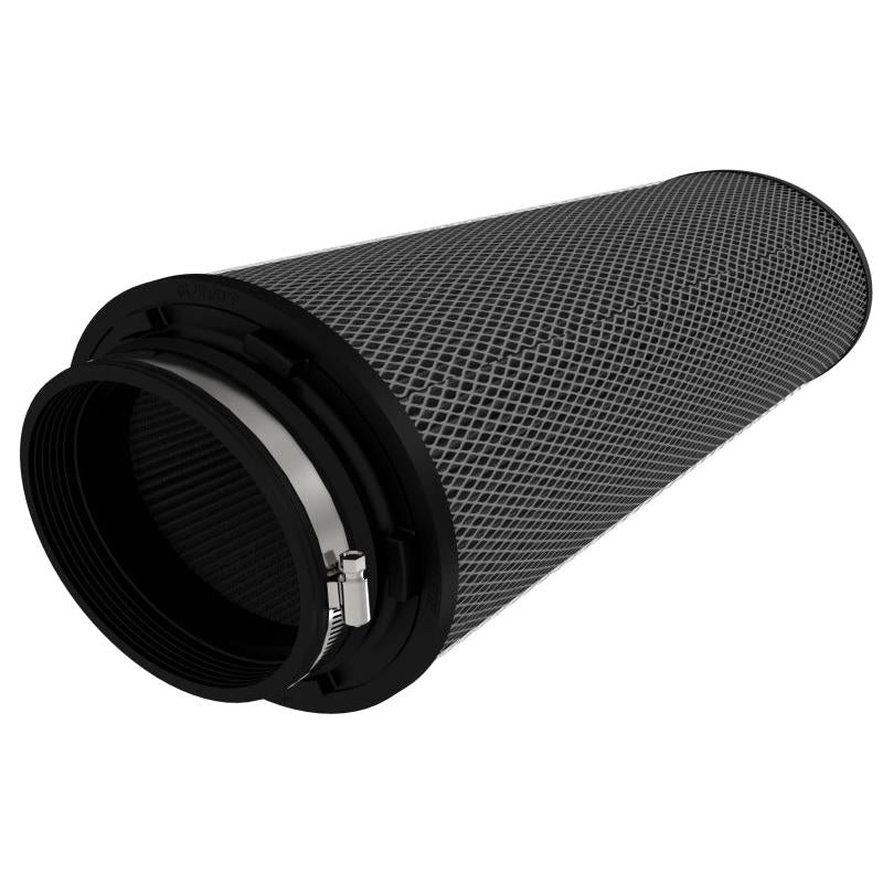 aFe POWER Magnum FLOW Blk Pro 5R Air Filter 6.75x5in Flange x 9.25x7.5 Base x 7.75x6 Top x 18 Height-SR1 Performance