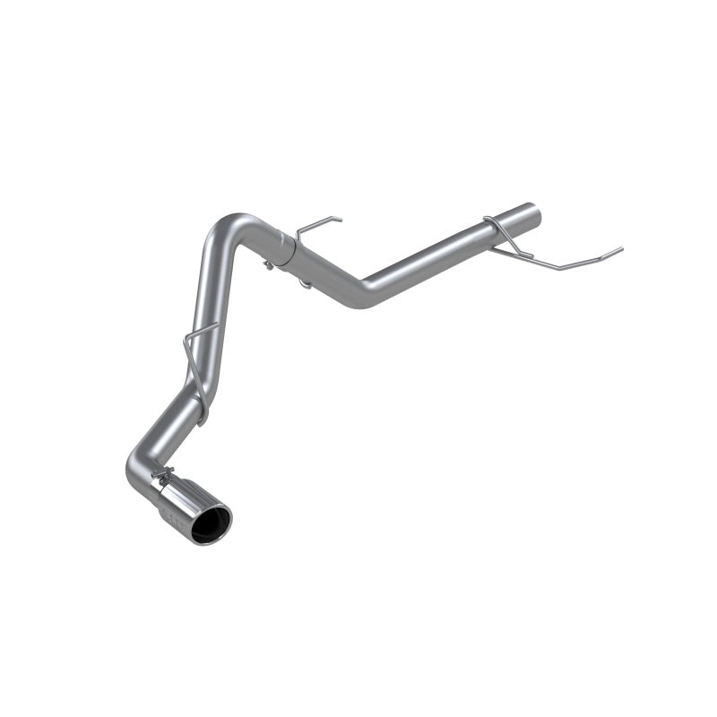 MBRP 2021+ Ford F-150 Powerboost Hybrid 3in Single Side Exit - Aluminized Steel-SR1 Performance