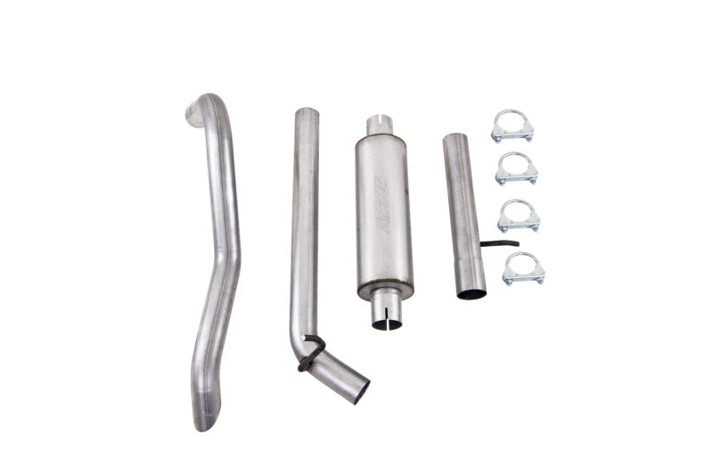 MBRP 12 Jeep Wrangler/Rubicon 3.6L V6 Cat Back Single Rear Exit Off-Road Alum Exhaust-SR1 Performance