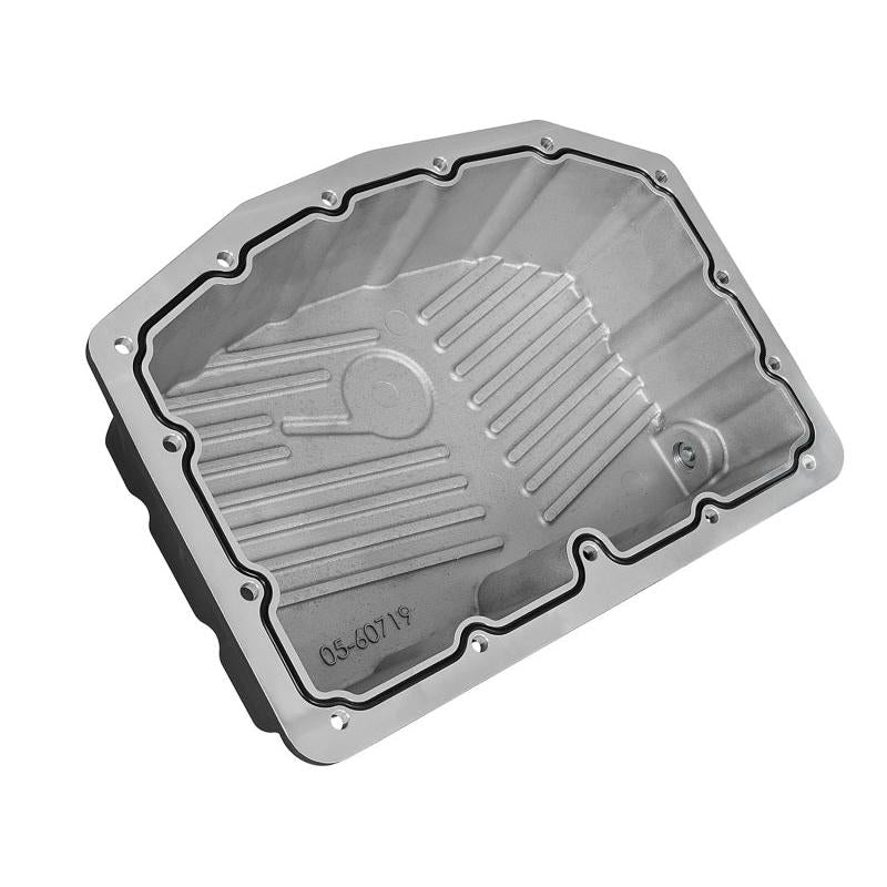 AFE Pro Series Engine Oil Pan Black w/Machined Fins; 11-16 Ford Powerstroke V8-6.7L (td)-SR1 Performance