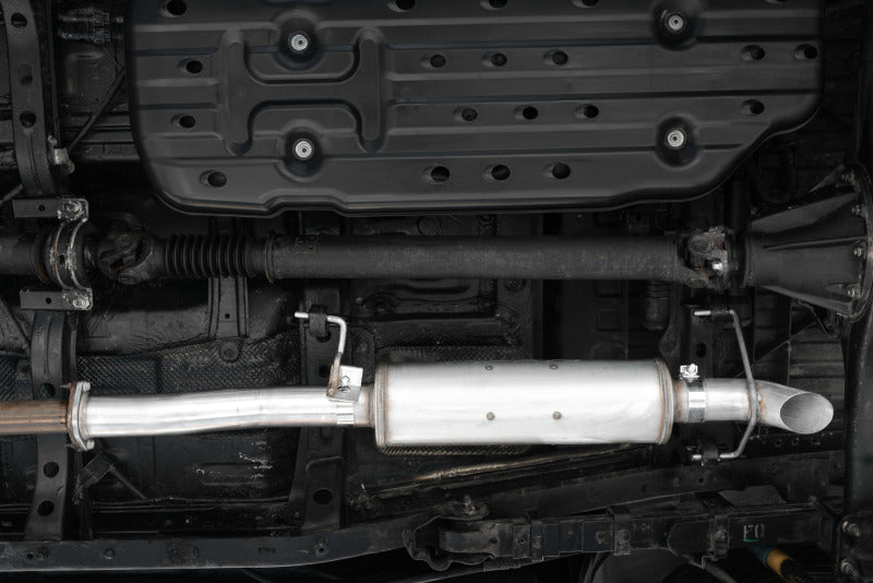 MBRP 2016 Toyota Tacoma 3.5L Cat Back Turn Down Style T409 Exhaust System-SR1 Performance