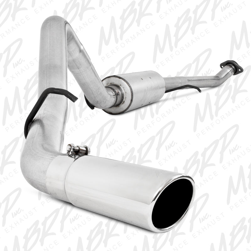 MBRP 2003-2007 Chev/GMC 1500 Classic 4.8/5.3L EC/CC-SB Cat Back Single Side-SR1 Performance