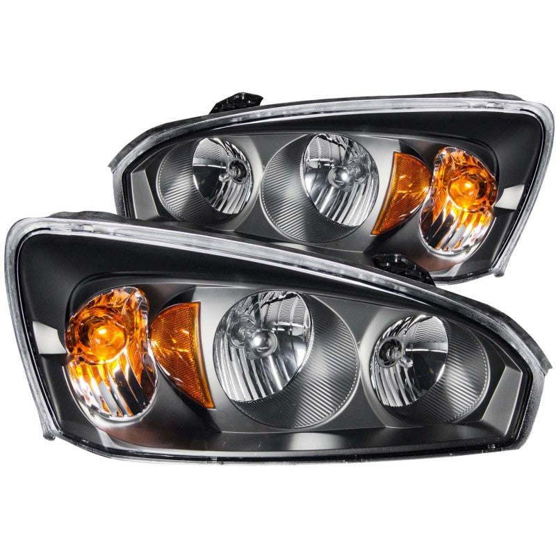 ANZO 2004-2007 Chevrolet Malibu Crystal Headlights Black-SR1 Performance