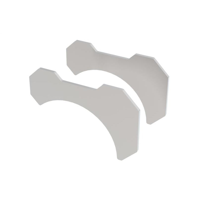 Borla 3in T-304 Stainless Steel Pipe/ Tube Bracket Kit (2 pieces)-SR1 Performance