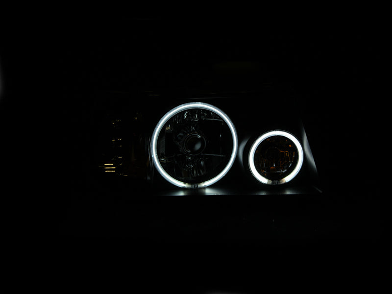 ANZO 2001-2011 Ford Ranger Projector Headlights w/ Halo Black (CCFL) 1 pc-SR1 Performance