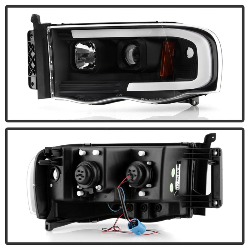 Spyder Dodge Ram 1500 02-05/Ram 2500/3500 03-05 High-Power LED Headlights - Black PRO-YD-DR02V2PL-BK-SR1 Performance