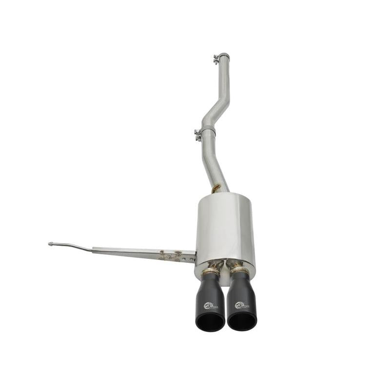 aFe MACHForce XP Exhausts Cat-Back SS-304 14-17 Mini Cooper S Hardtop 2-Door w/ Black Tips-SR1 Performance