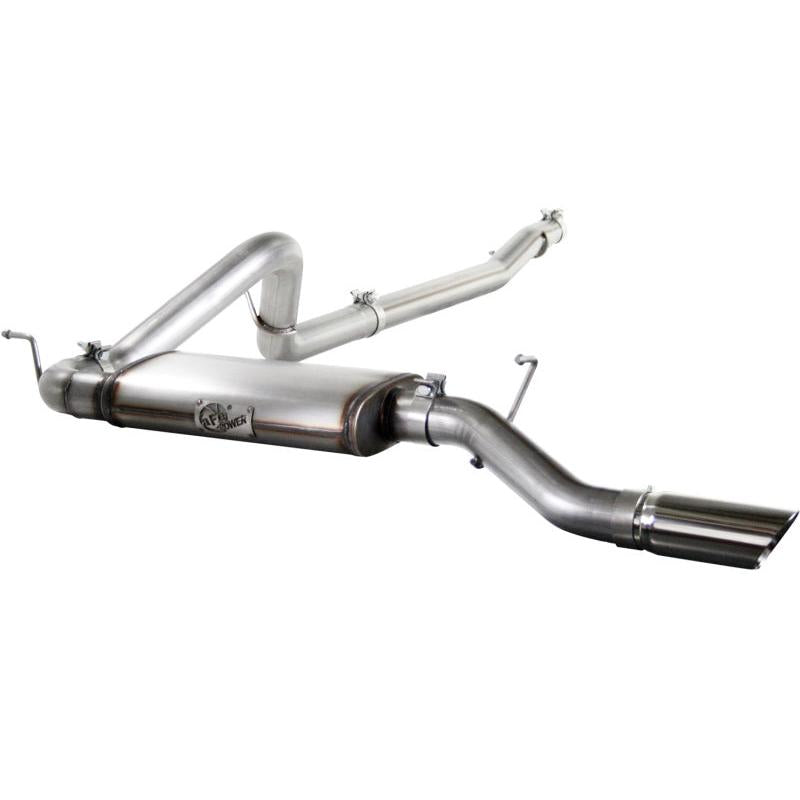 aFe MACHForce XP Exhausts Cat-Back SS-409 EXH CB Jeep Wrangler 4Dr 2012 V6-3.6L-SR1 Performance